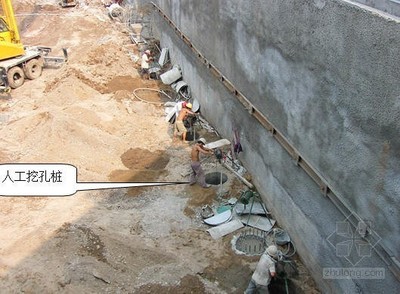 北京人工挖孔桩施工