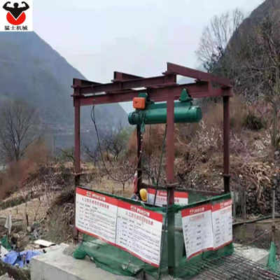 郑州猛士加工方桩龙门吊机人工挖孔桩吊机工程用方吊厂家供应