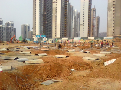 重汽1956小区人工挖孔桩工程