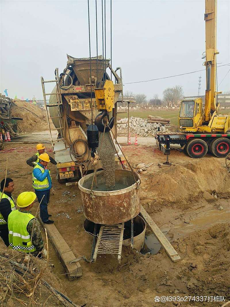 临沂人工挖孔桩施工队 专业承接各类桩基础工程