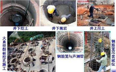 人工挖孔灌注桩施工详解 图文并茂掌握施工要点